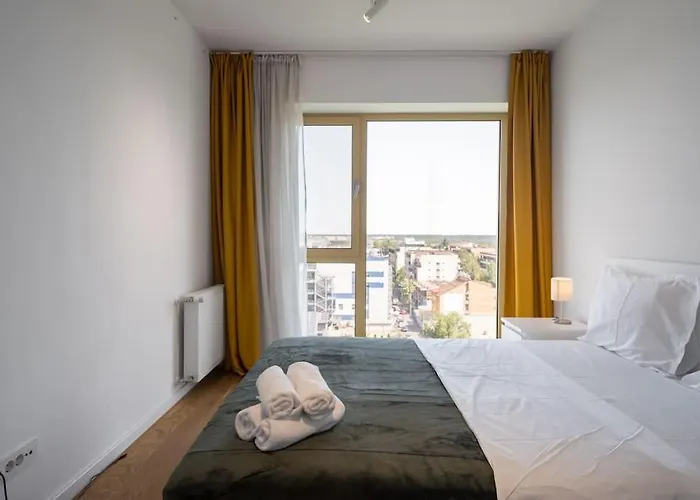 Appartement Blue Lagoon- 1 Bedroom Amazing Balcony Bucarest